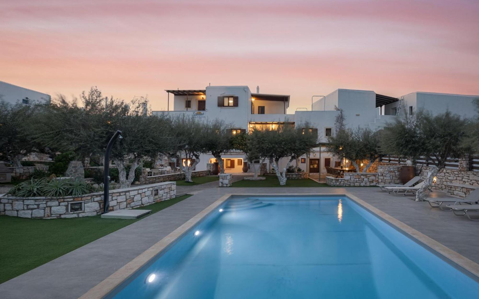 Sunset Paros Naousa מראה חיצוני תמונה